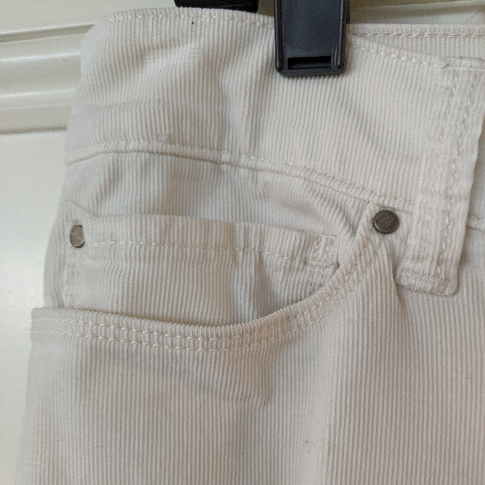 Ann Taylor Modern Fit winter white pants